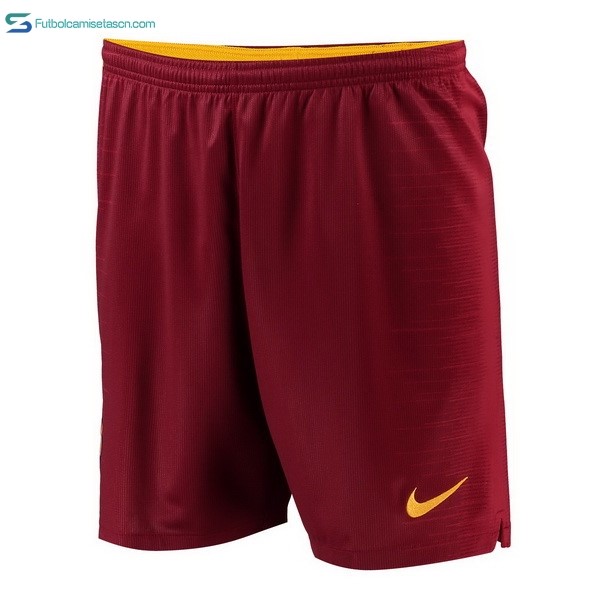 Pantalones As Roma 1ª 2018/19 Rojo